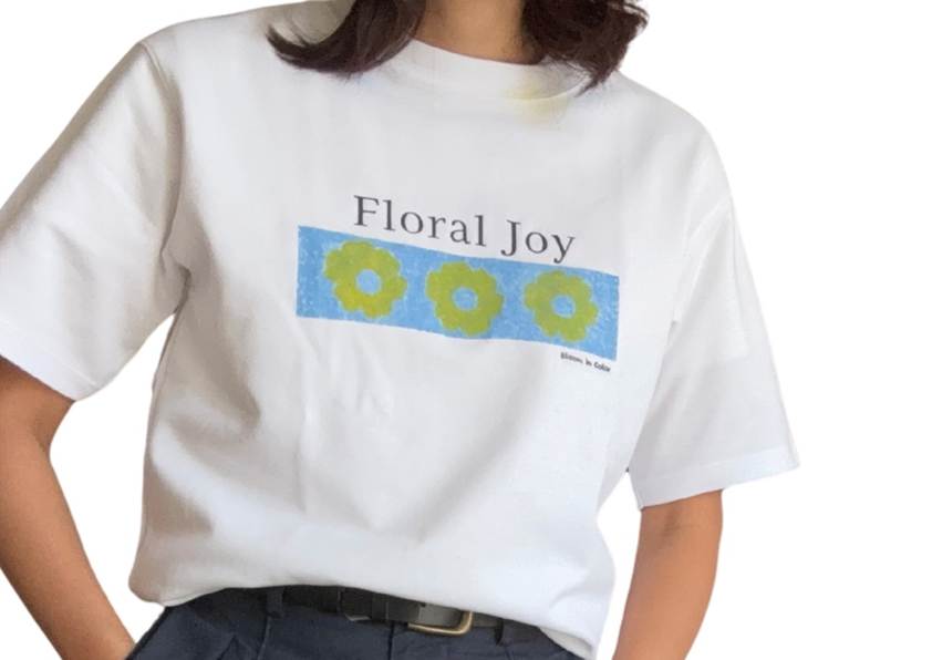 Tシャツにデザイン